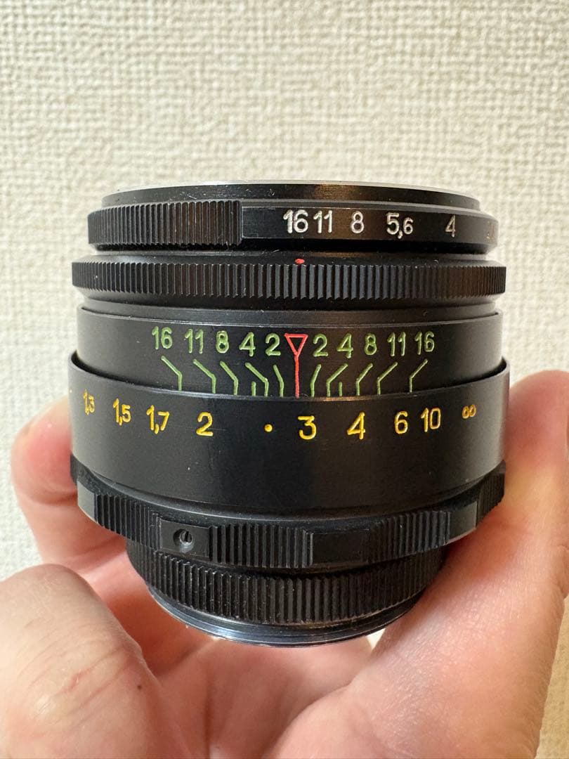 Helios 44-2 58mm f/2 M42レンズ　ヘリオス