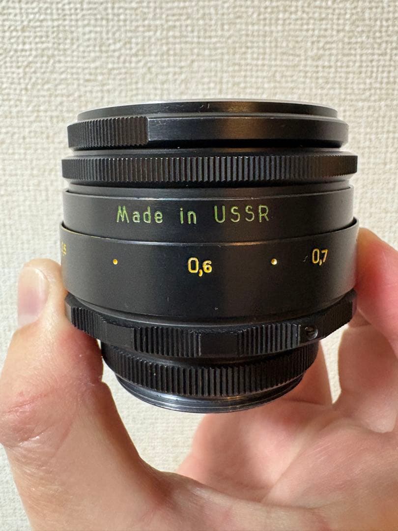 Helios 44-2 58mm f/2 M42レンズ　ヘリオス