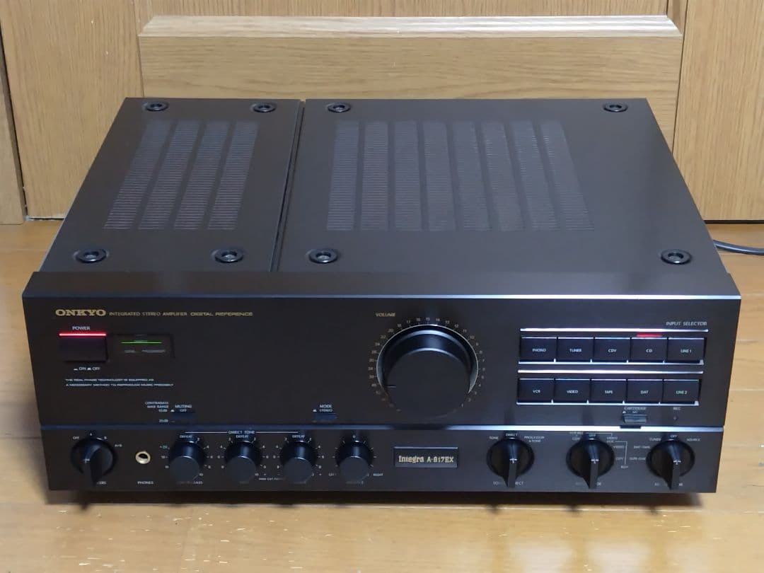 ONKYO A-817EX プリメインアンプ 整備済動作良好 美品