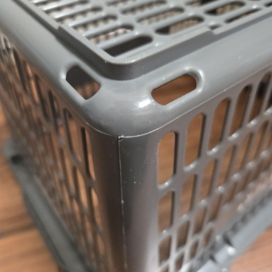 P.F.S. PARTS CENTER グレー バスケット　買い物 かご