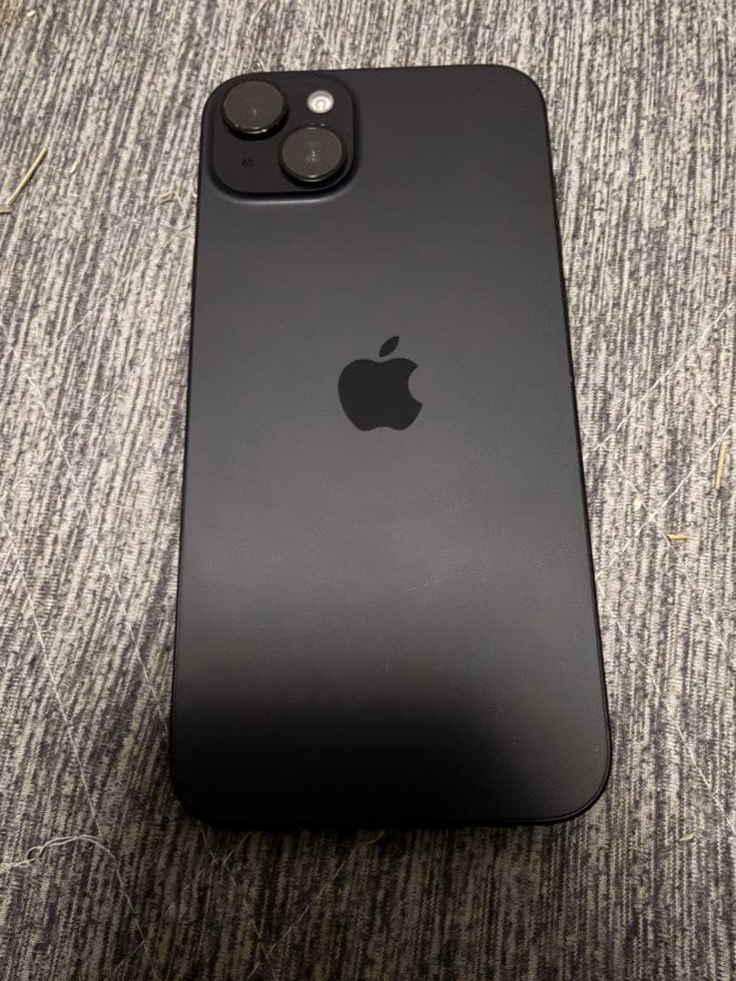 【美品】 iPhone15Plus 128GB 黒SIMフリー