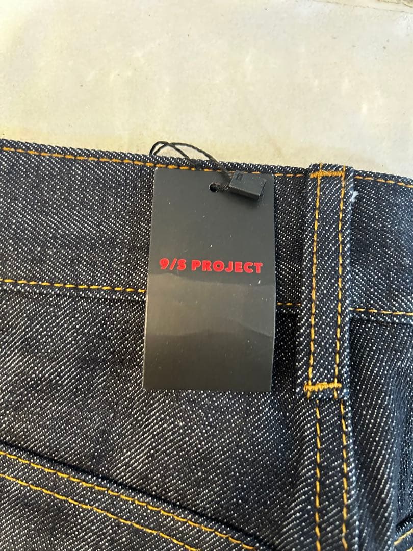 パンツ 9/S PROJECT BUTTON FLY DENIM - INDIGO