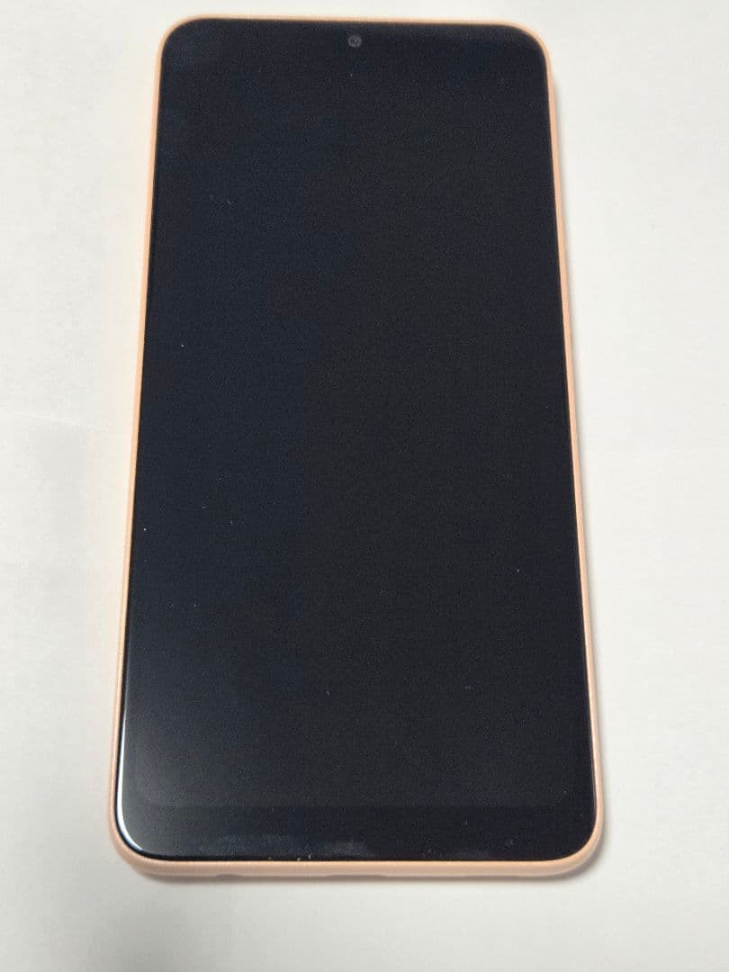 極美品　arrows　we2 スマートフォン 本体 ライトオレンジ