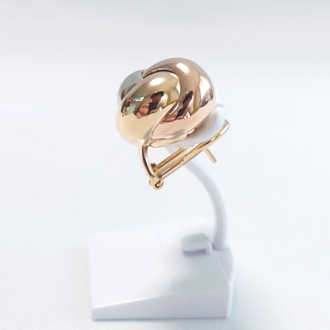 【新品仕上げ済】Cartier カルティエ トリニティ ピアス 片耳用 5338