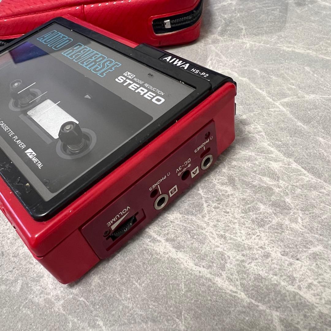 希少　AIWA HS-P2 ステレオカセットプレーヤー ベッド
