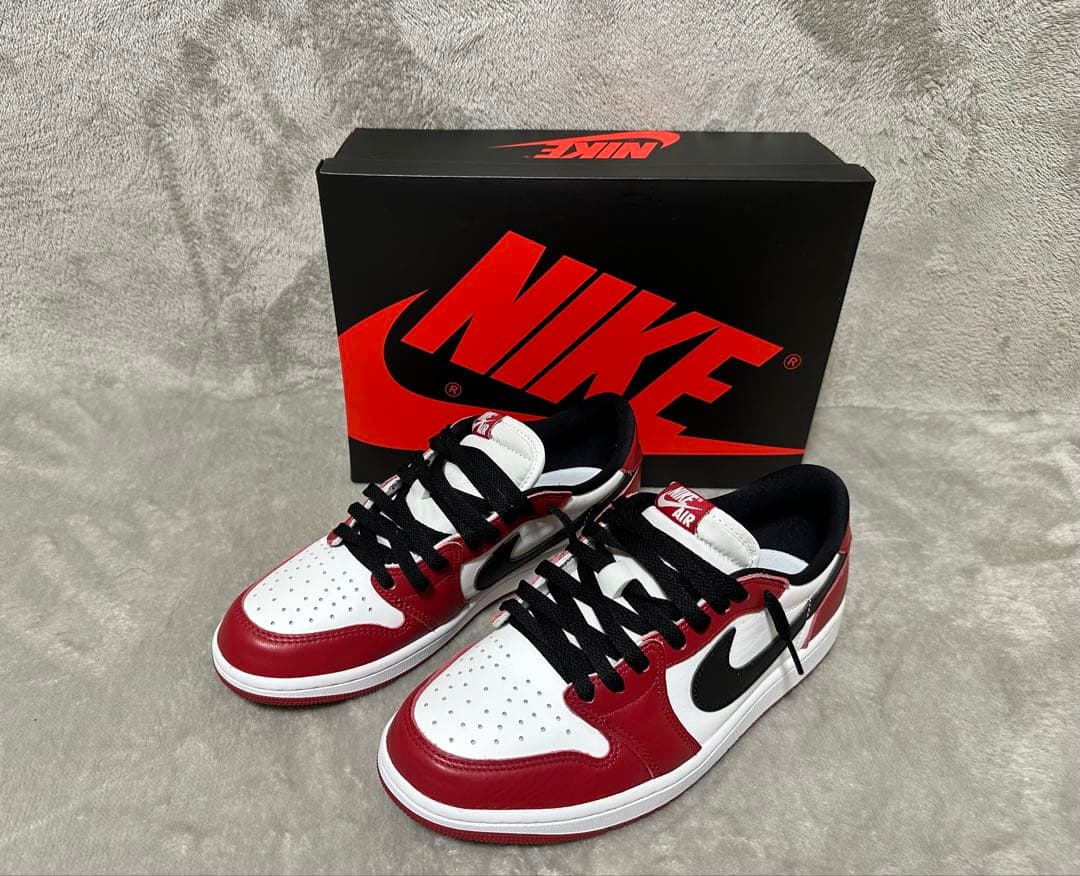 靴 Nike AirJordan1 RetroLow OG Chicago2025
