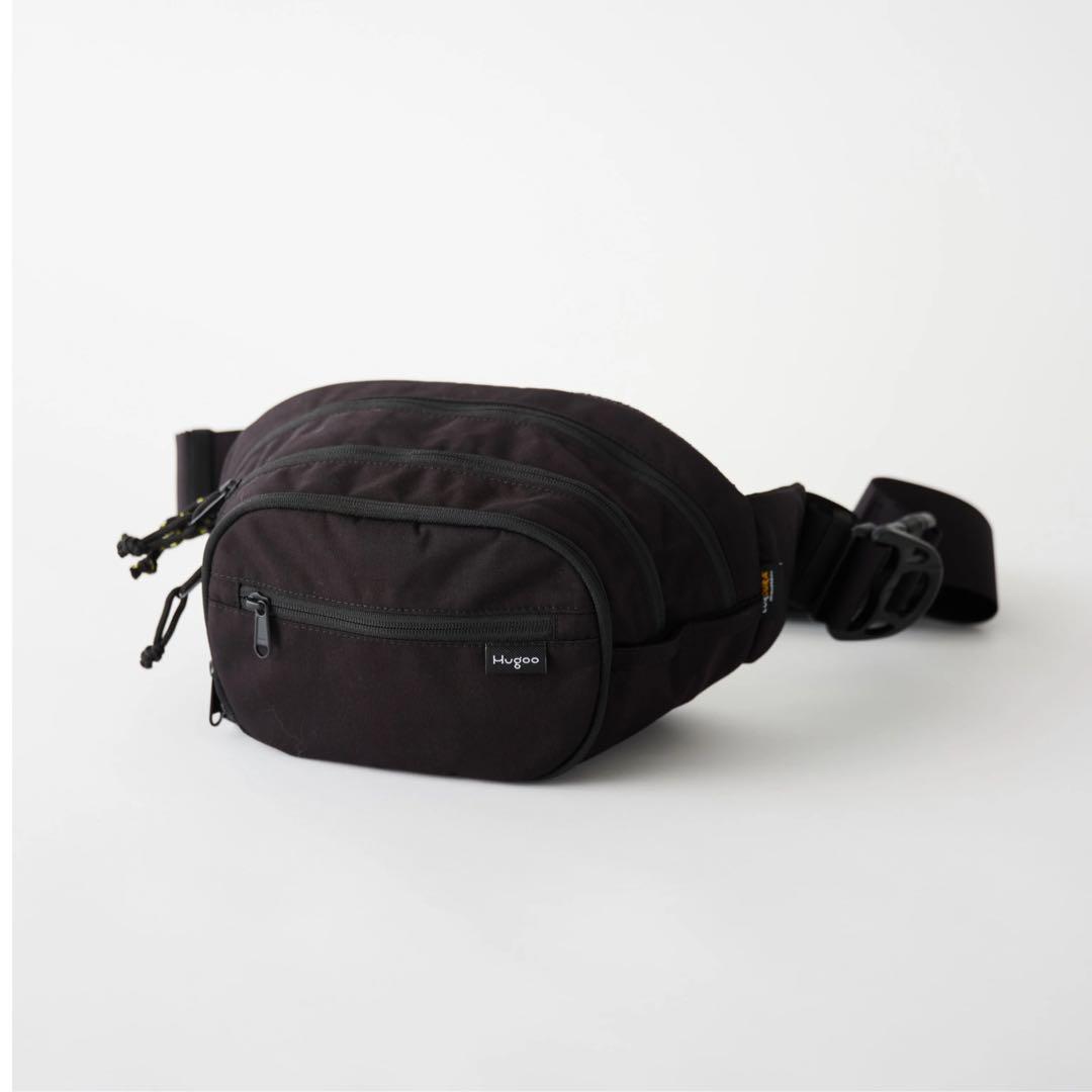 【Hugoo】 ヒップシート（ブラック）