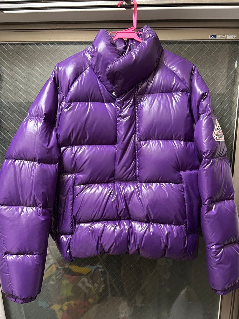 【値下げ可能】PYRENEX パープル ダウンジャケット　 Sサイズ