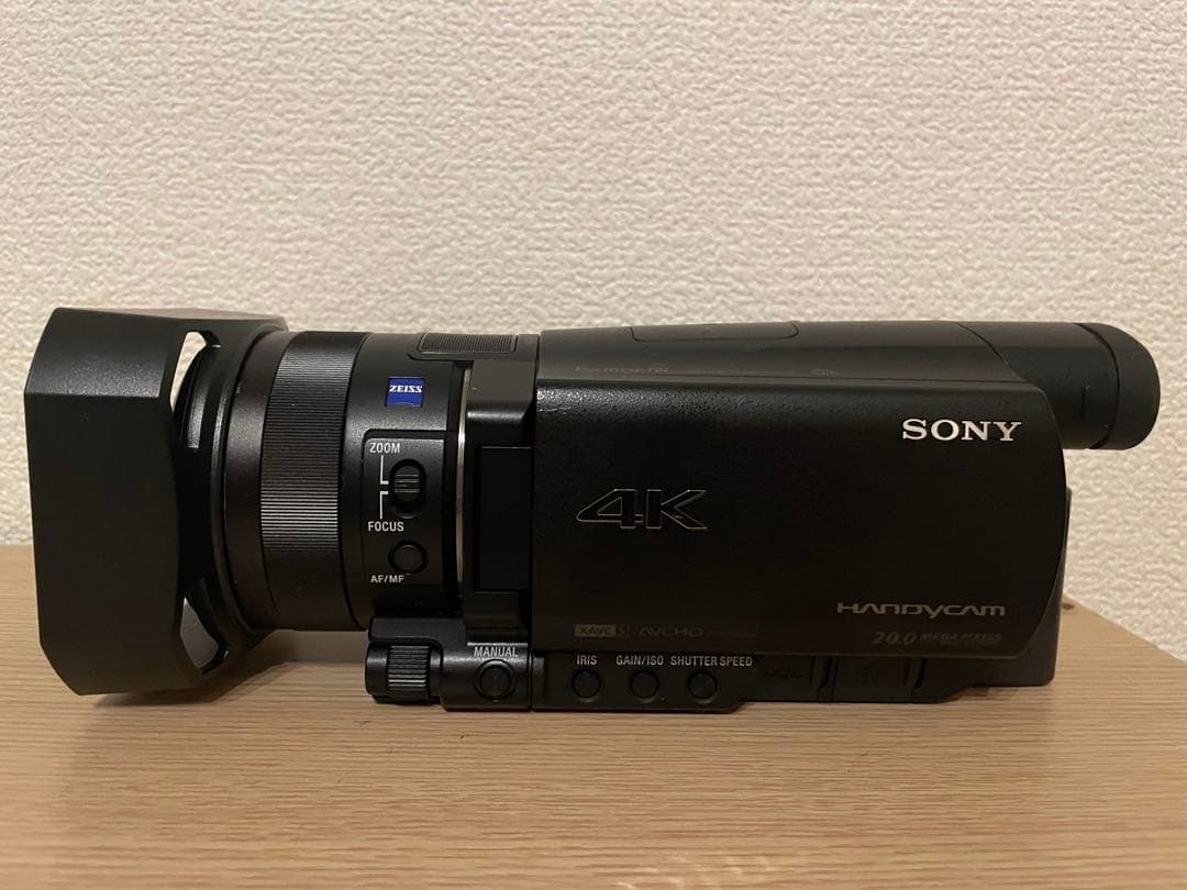 【美品】⭐︎SONY 4K HANDYCAM ビデオカメラ FDR-AX100