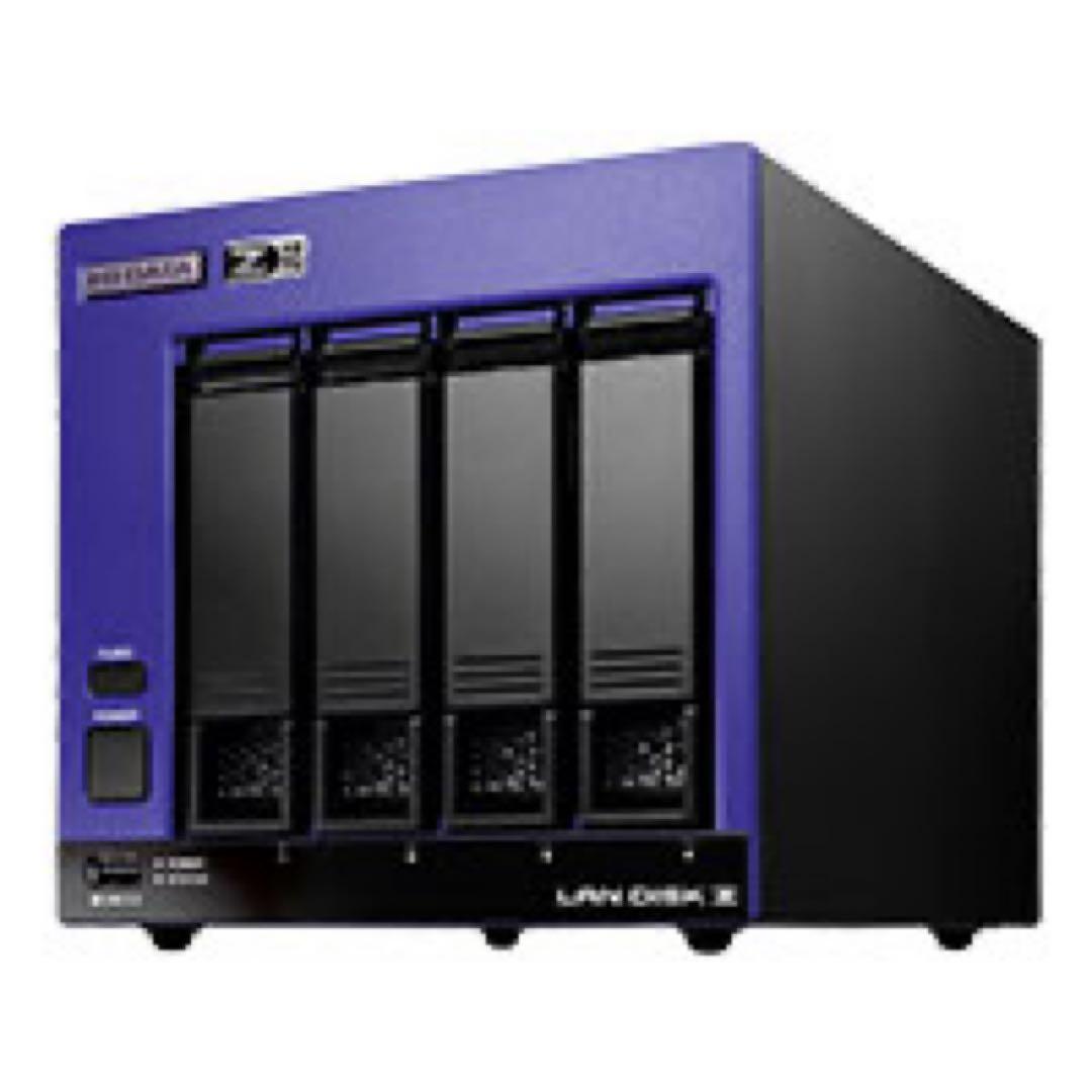 4TB 10GBLAN ４ベイNAS LAN DISK Z
