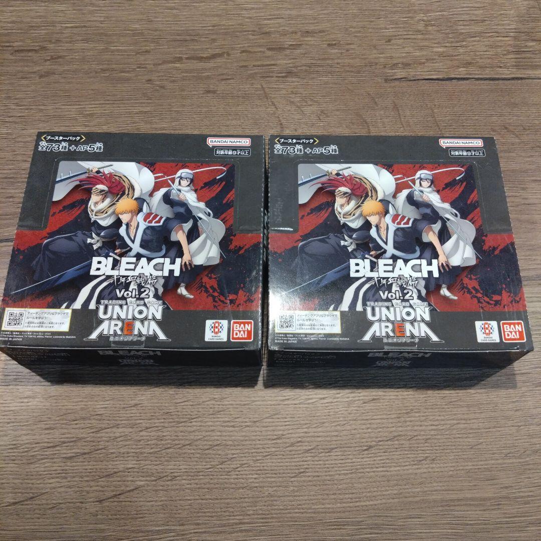 ユニオンアリーナ BLEACH 千年血戦篇 Vol.2 2BOXテープ付き