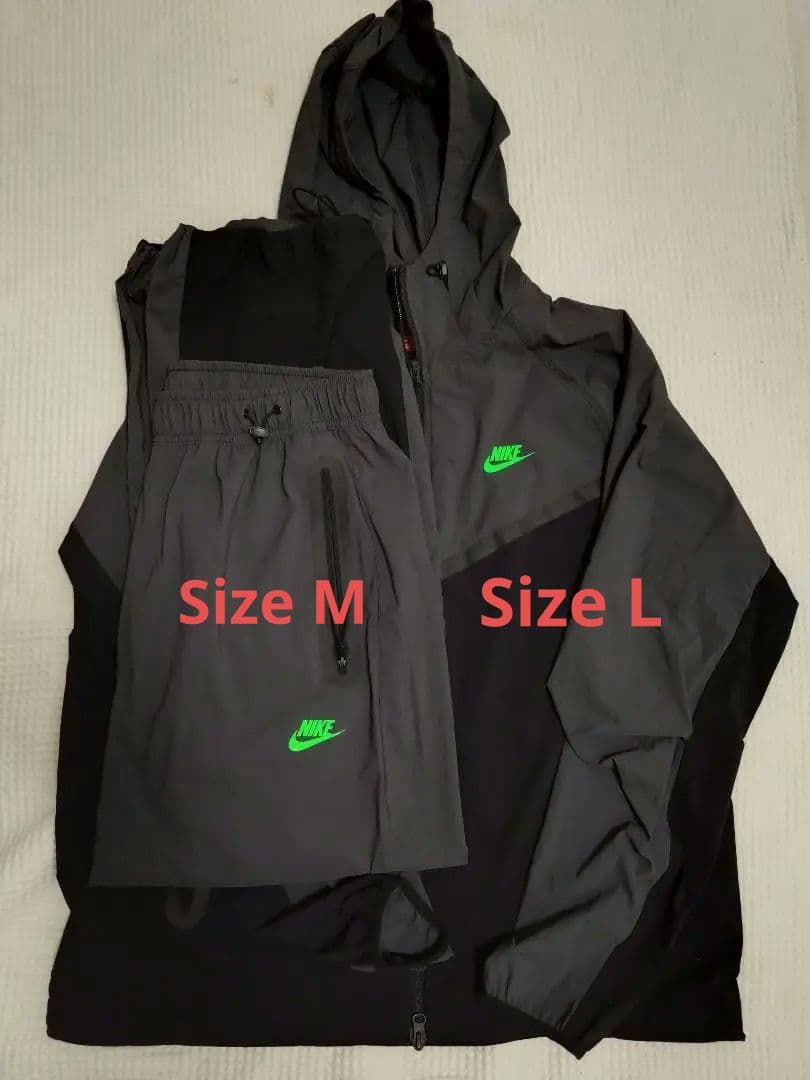 【セットアップ】NIKE テックフリース　ウィンドランナー　L/Mサイズ