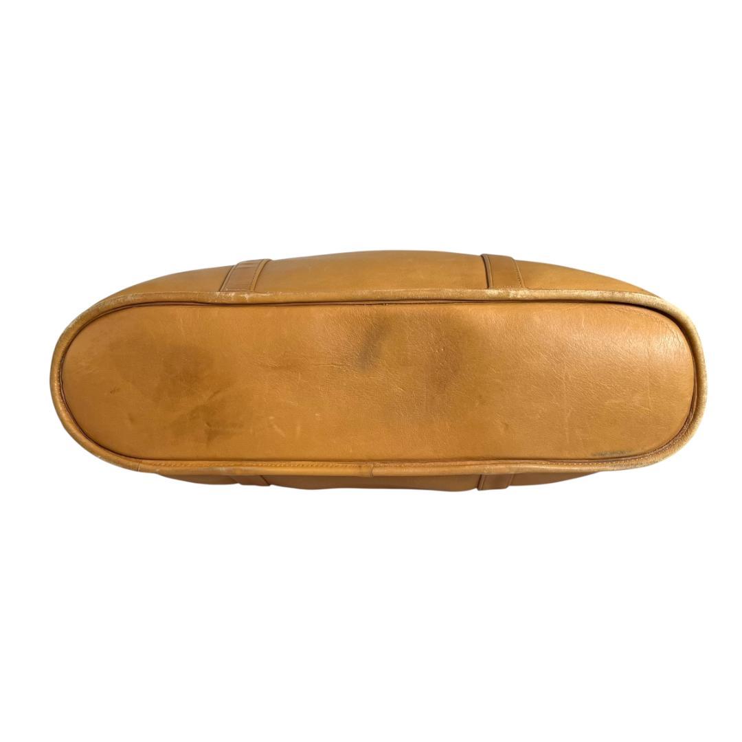 良品　coach オールドコーチ　トートバッグ　レザー　A4 肩掛け　ビジネス