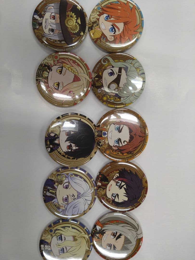 終末のワルキューレ トレーディング缶バッジ　10種コンプ