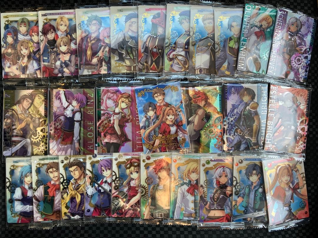 空の軌跡　the 1st　 ウエハース　セミコンプ　27種　キービジュアル