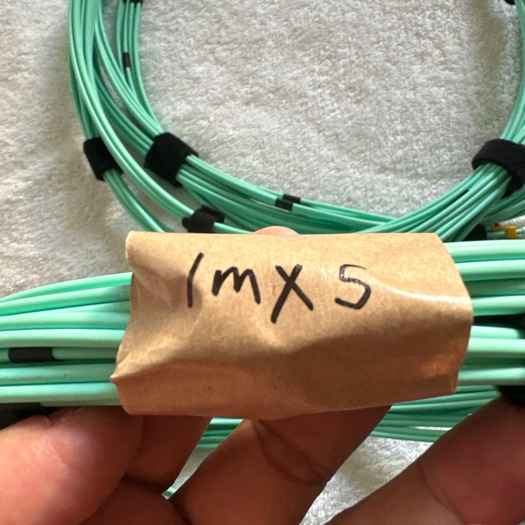 Fiber optic ケーブル ミントグリーン Multimode.