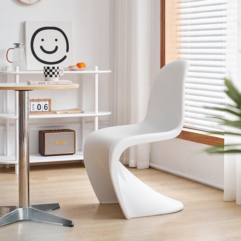 2脚 パントンチェア 白 単品 リプロダクト シンプル 屋外 室内