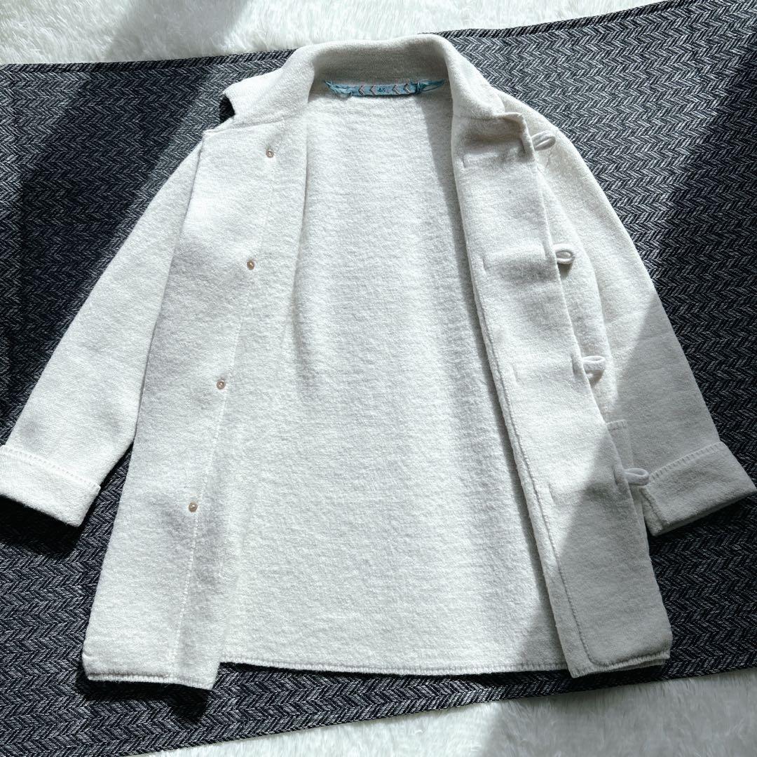 45rpm コートフロートアルパカ縮絨 ダッフル トグル 2 ハーフ