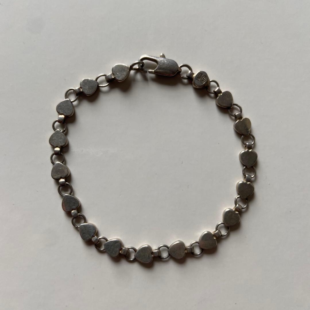 オールド ティファニー パフハート 925 ヴィンテージ ブレスレット