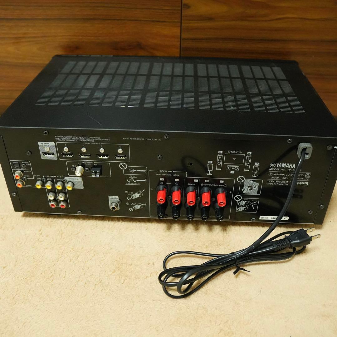 YAMAHA RX-V385 AVアンプ サラウンド 動作確認済み