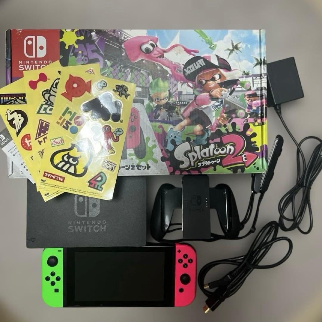 Switch Nintendo Switch スプラトゥーン2セット HAC-…