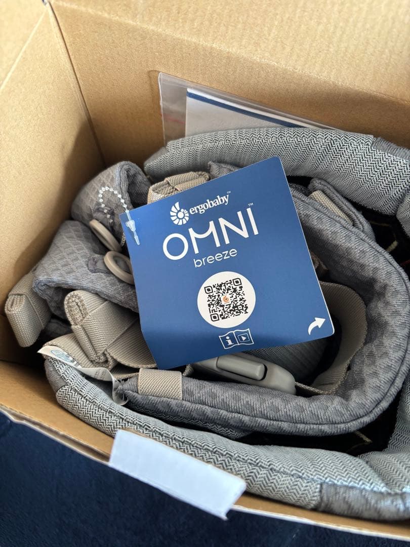 【新品未使用】ergobaby OMNI breeze 抱っこひも