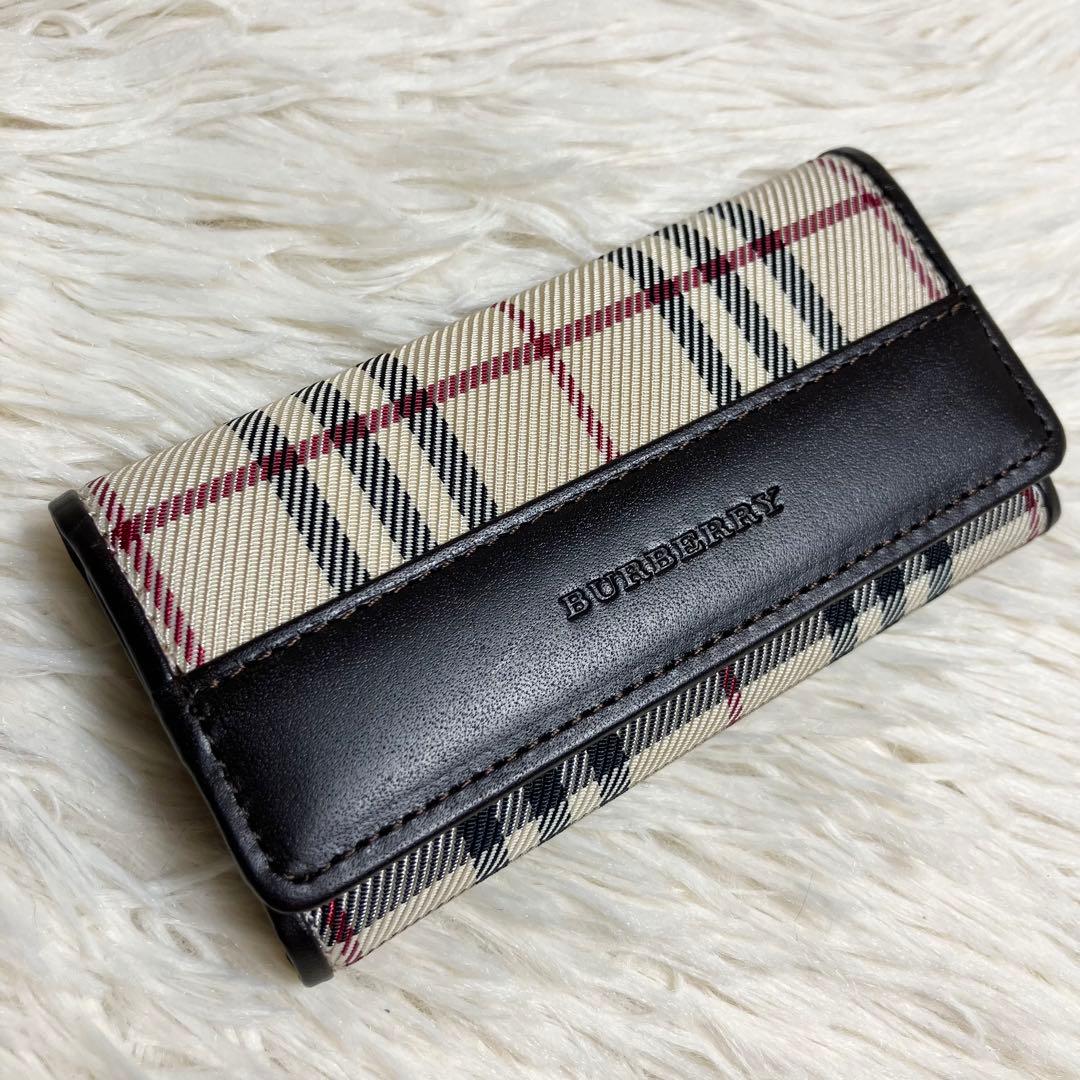 未使用✨ Burberry キーケース ノバチェック ハニーベージュ