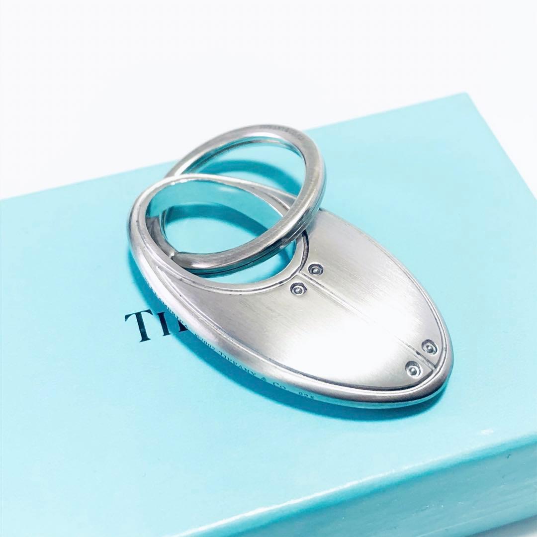 TIFFANY ストリーメリカ キーリング シルバー F252060