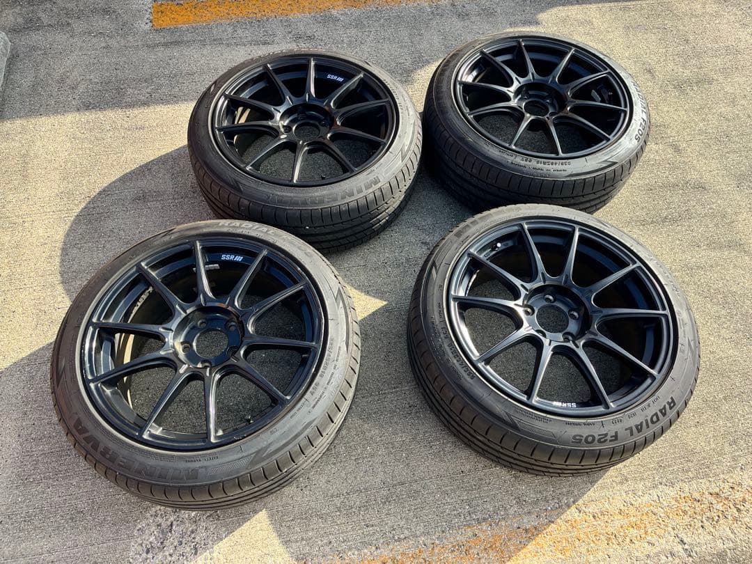 (最終値下げ)SSR GTX01 18×8.5j 114.3-5H 44