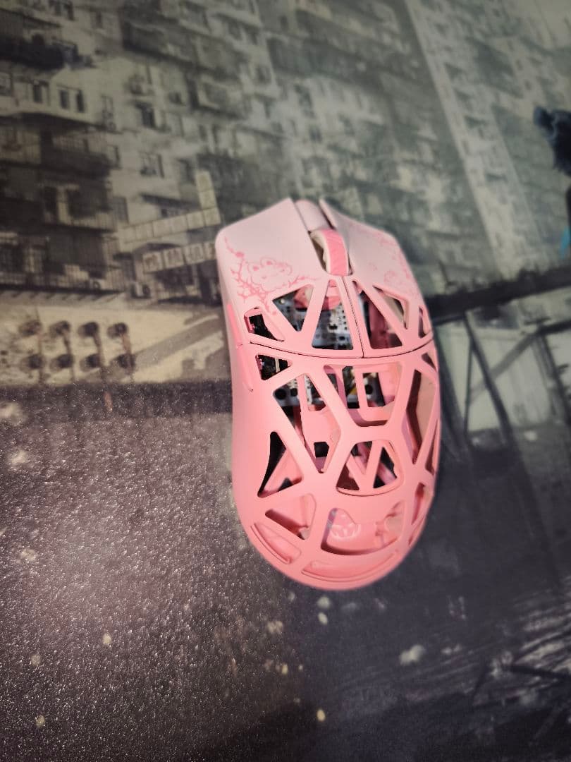 マウス・トラックボール WL Mouse Beast X Max Pink rabbit