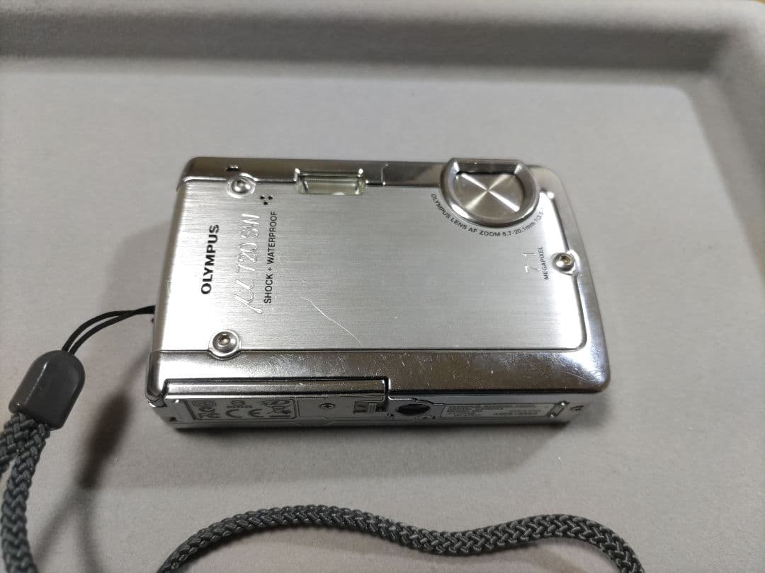 OLYMPUS オリンパス μ720SW コンパクトデジタルカメラ 710万画素