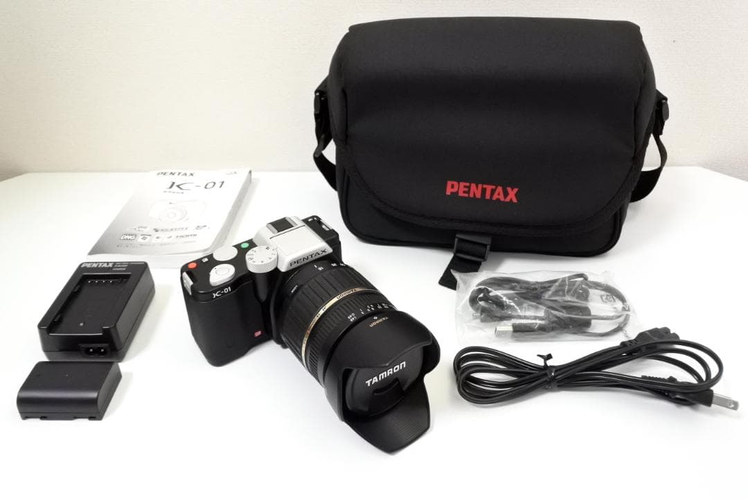 【希少ミラーレスデジタル一眼カメラ】PENTAX K-01 ※防湿庫保管