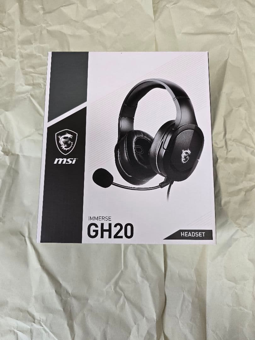 MSI IMMERSE GH20 ゲーミングヘッドセット
