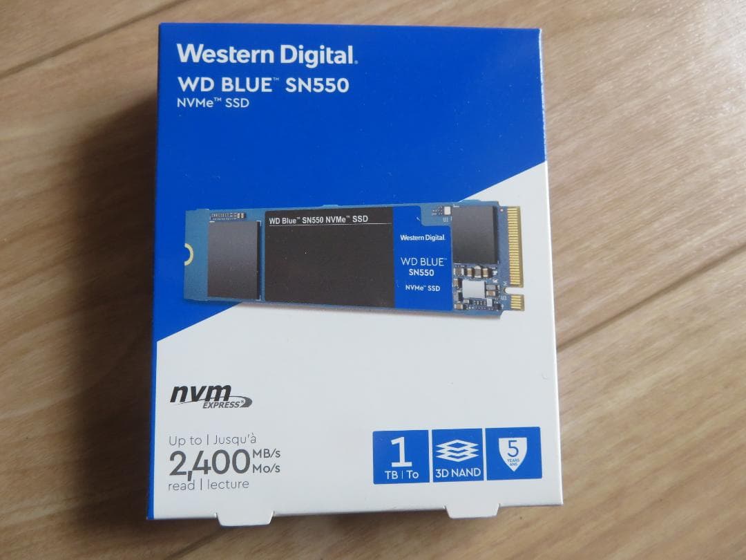 新品 Western Digital WD SN550 M2 SSD 1TB