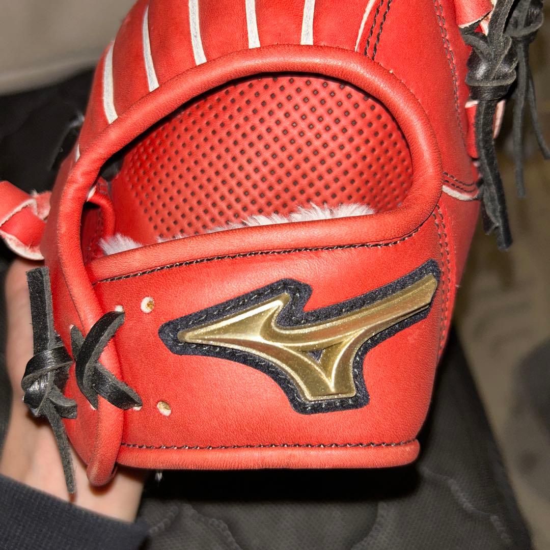 Global Elite 軟式グローブ 赤