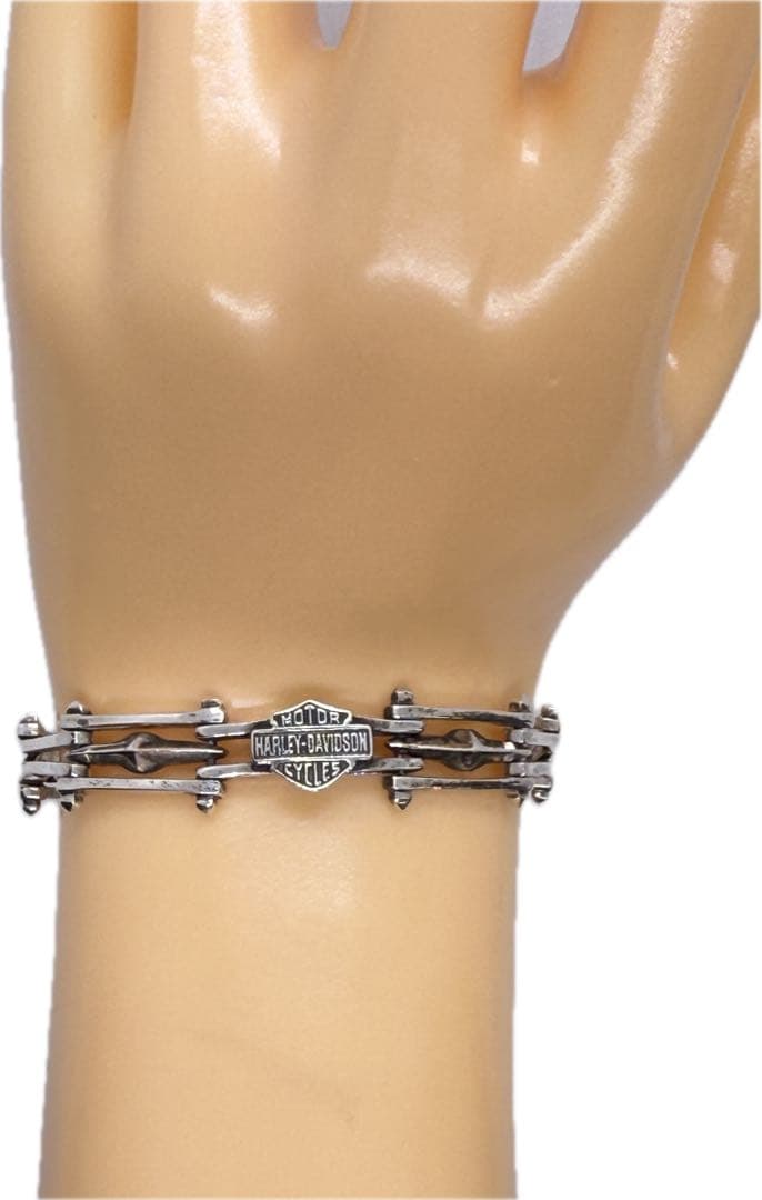 L686 HARLEY DAVIDSON silver925チェーンブレスレット