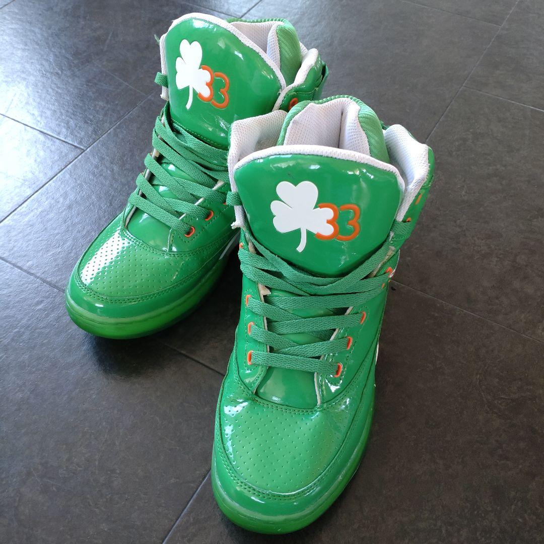 たく様用【EWING ATHLETICS エナメルグリーン】26.5cm 中古