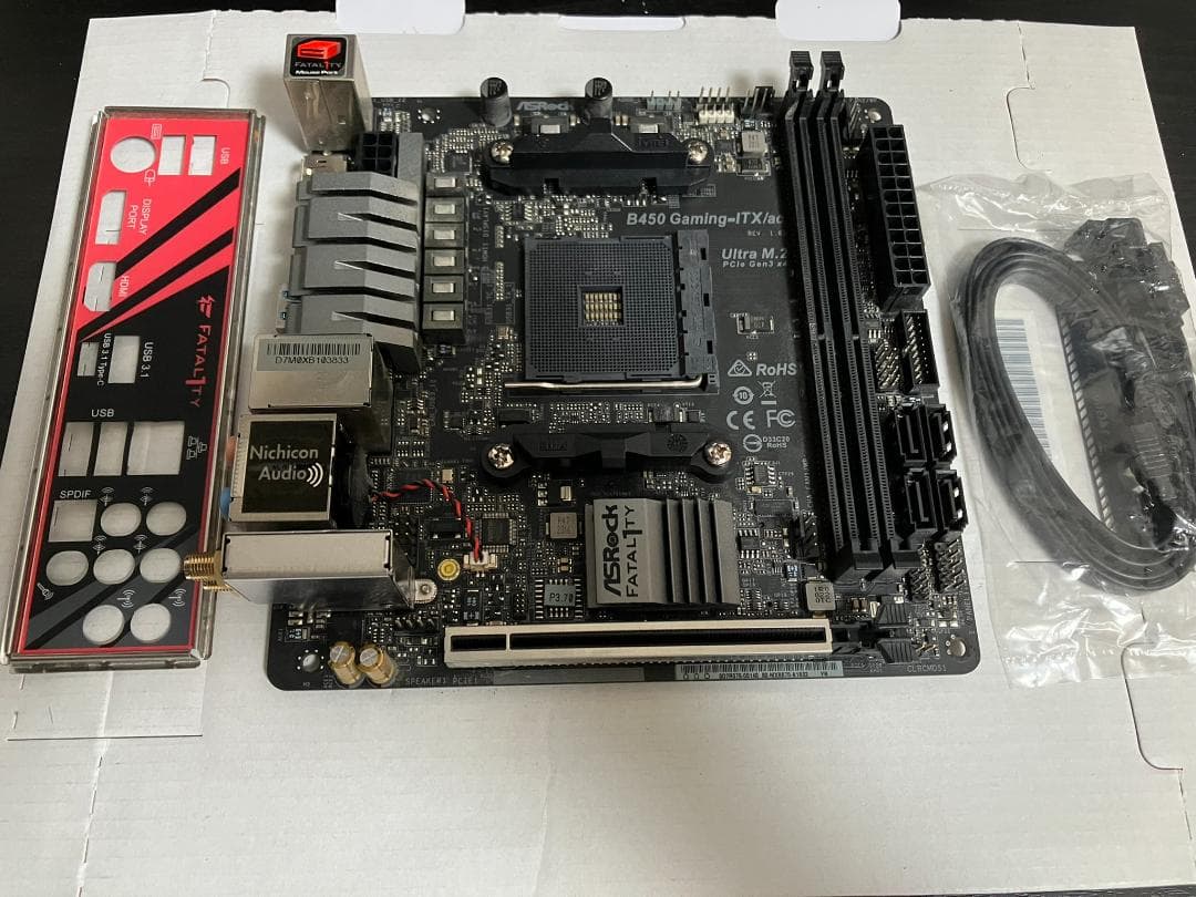 ASRock B450 Gaming-ITX/ac マザーボード