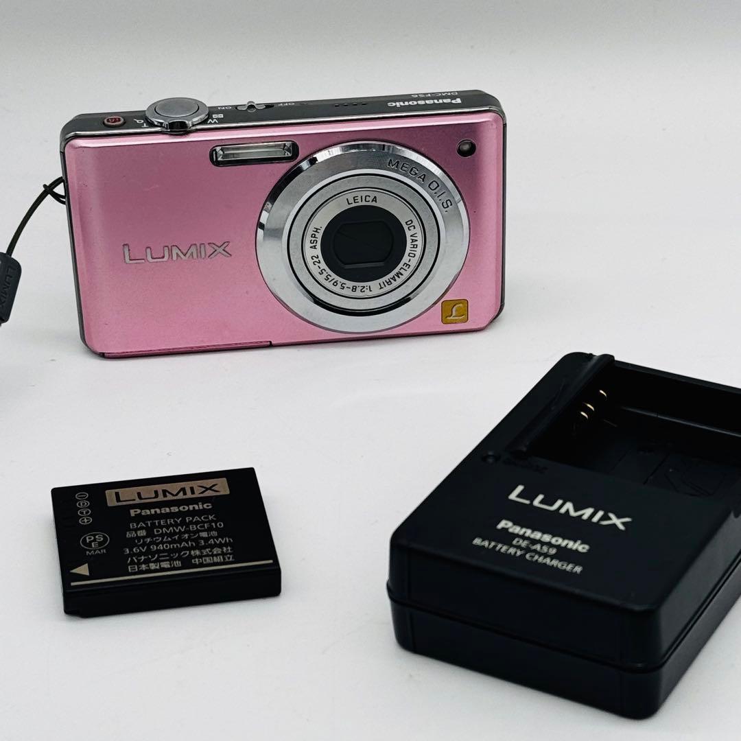 【希少ピンク】Panasonic LUMIX DMC-FS6 ライカ「訳あり」