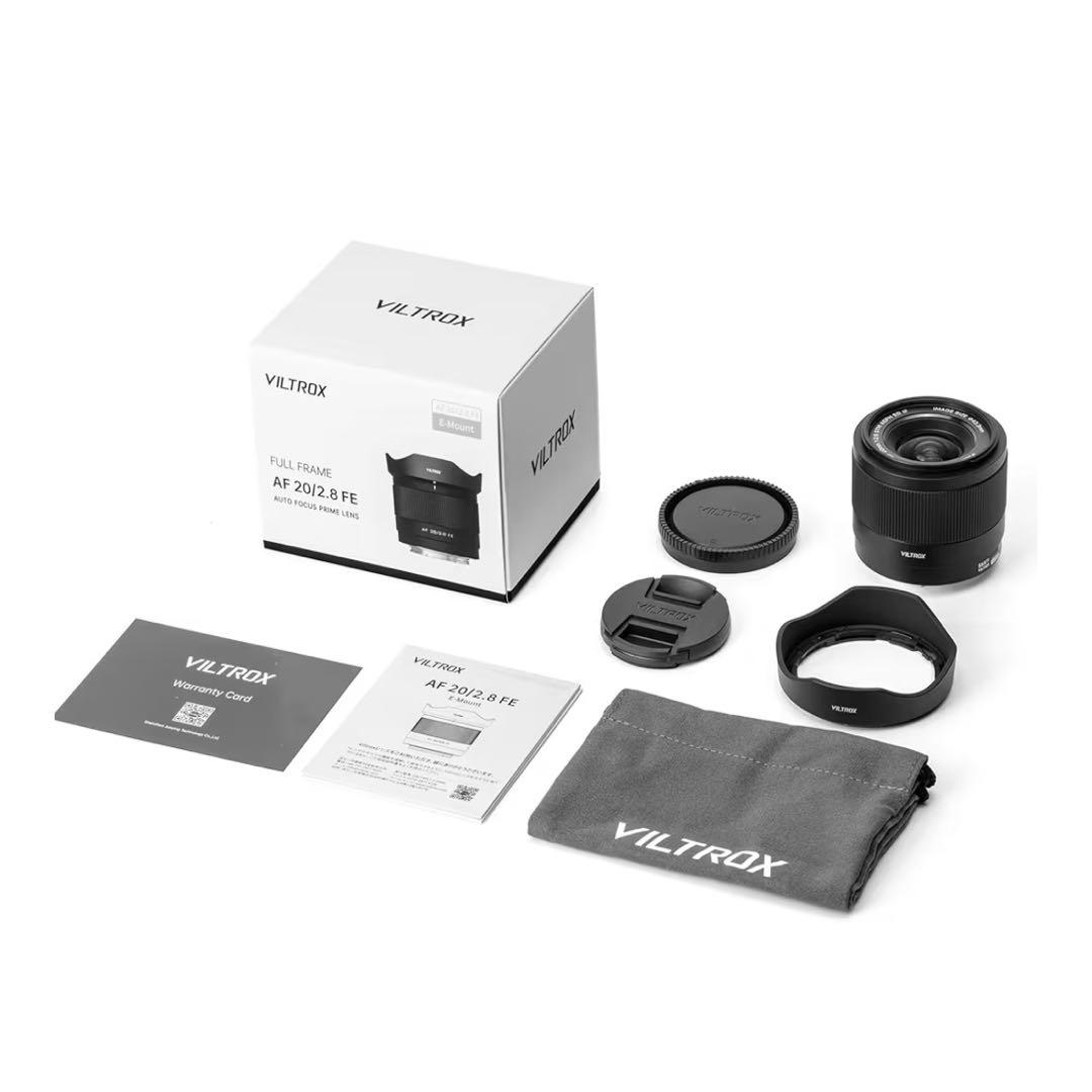 VILTROX AF 20mm F2.8 FE レンズ