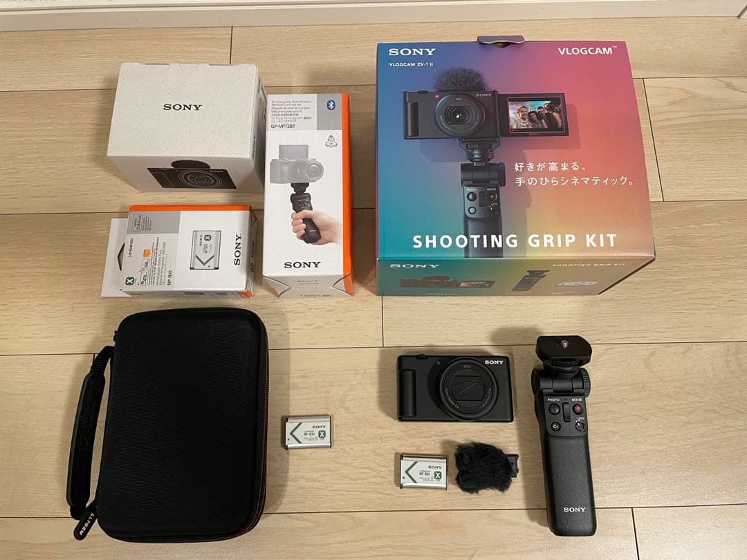 【美品】SONY ZV-1M2 シューティンググリップキットおまけ付き