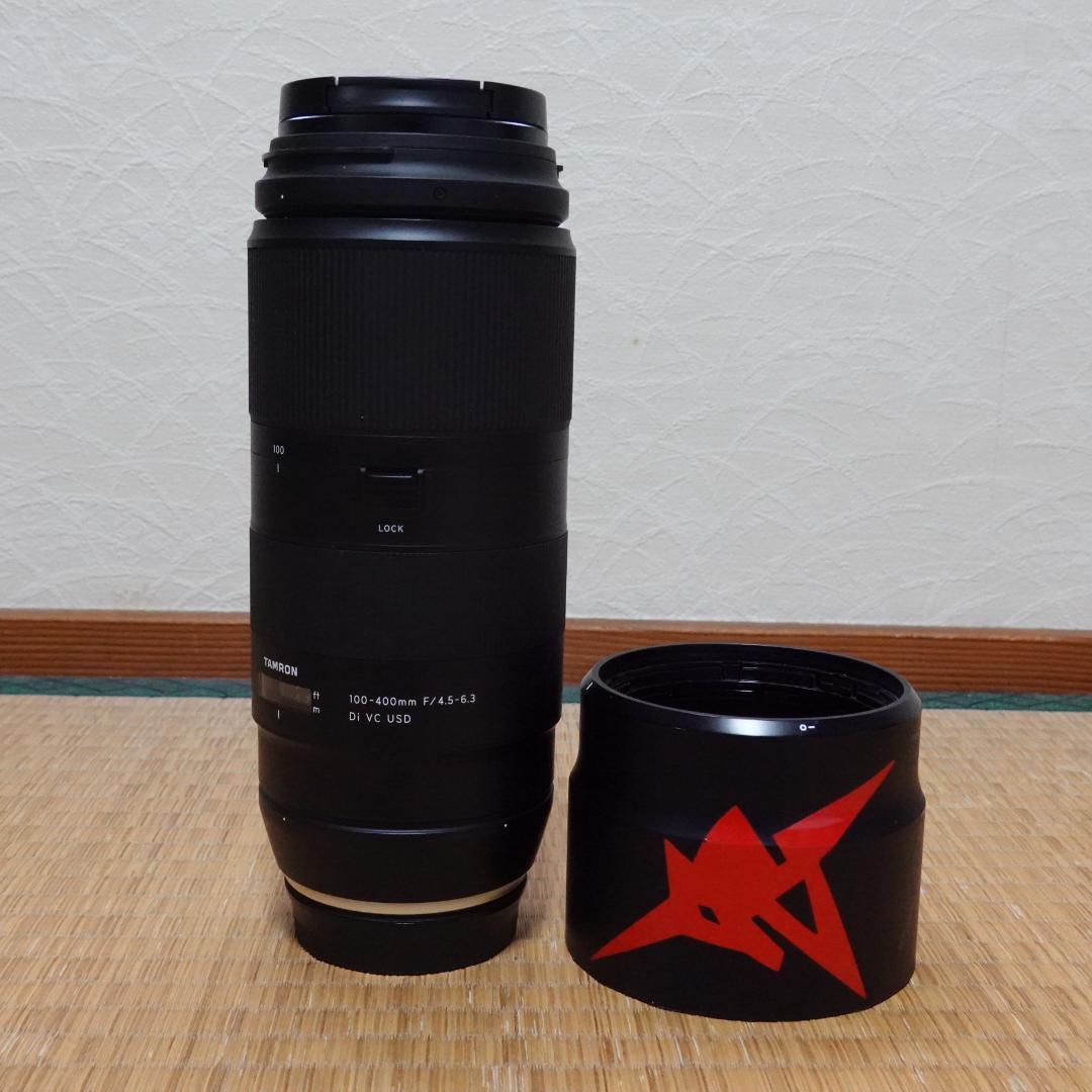 TAMRON 100-400mmレンズ　キャノンEFマウント