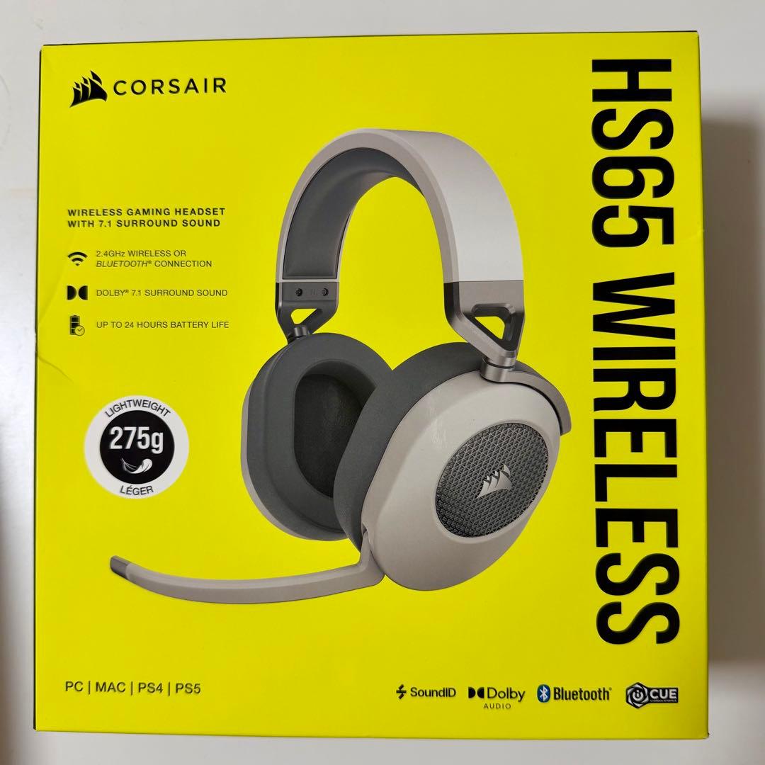 【新品】コルセア ワイヤレスゲーミングヘッドセット CA-9011286-AP2