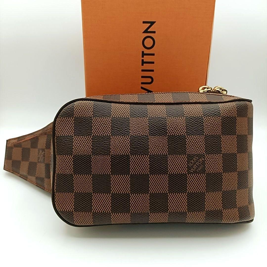 ルイヴィトン ダミエ エベヌ ジェロニモス ショルダーバッグ ボディバッグ