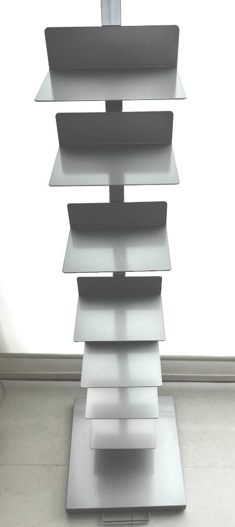 足立製作所 Tsum_dock ブックタワー ハイタイプ 8段 キャスター付