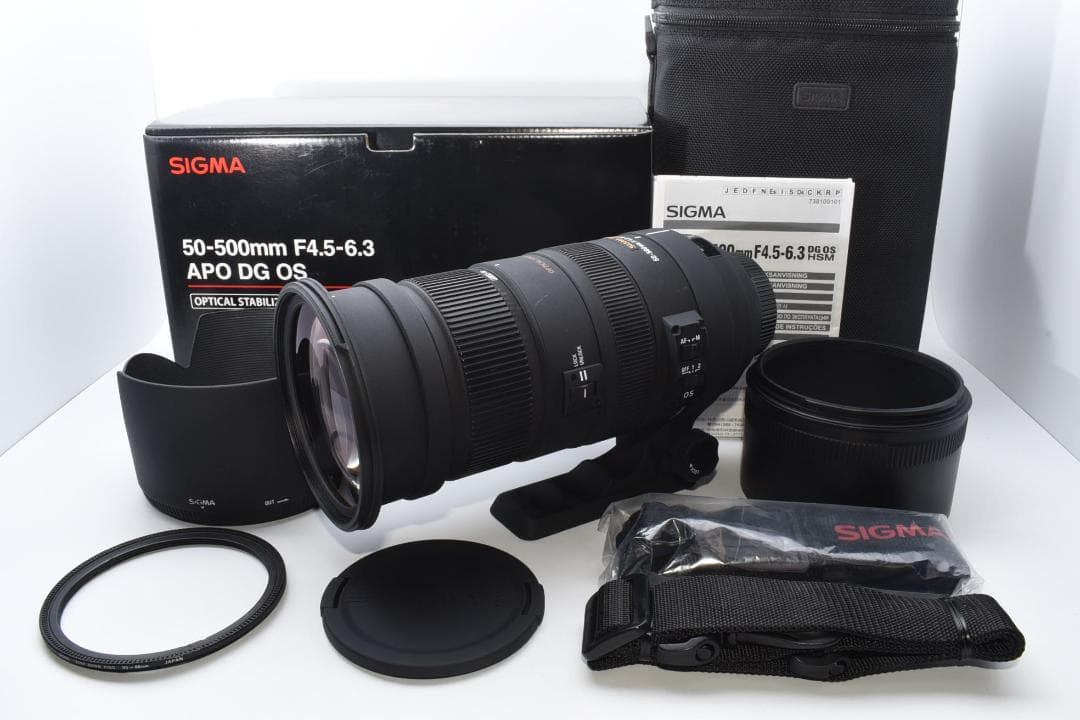 ★美品★ SIGMA 50-500mm 1:4.5-6.3 APO DG