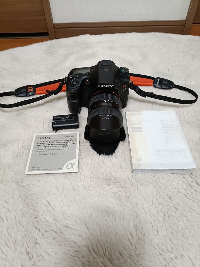 美品SONY α77+DT16-105mmf3.5-5.6