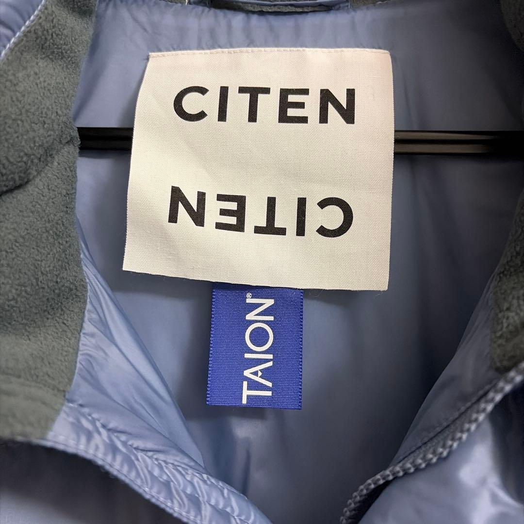 【別注】＜TAION×CITEN＞バルーンダウンブルゾンユニセックスM 即購入可