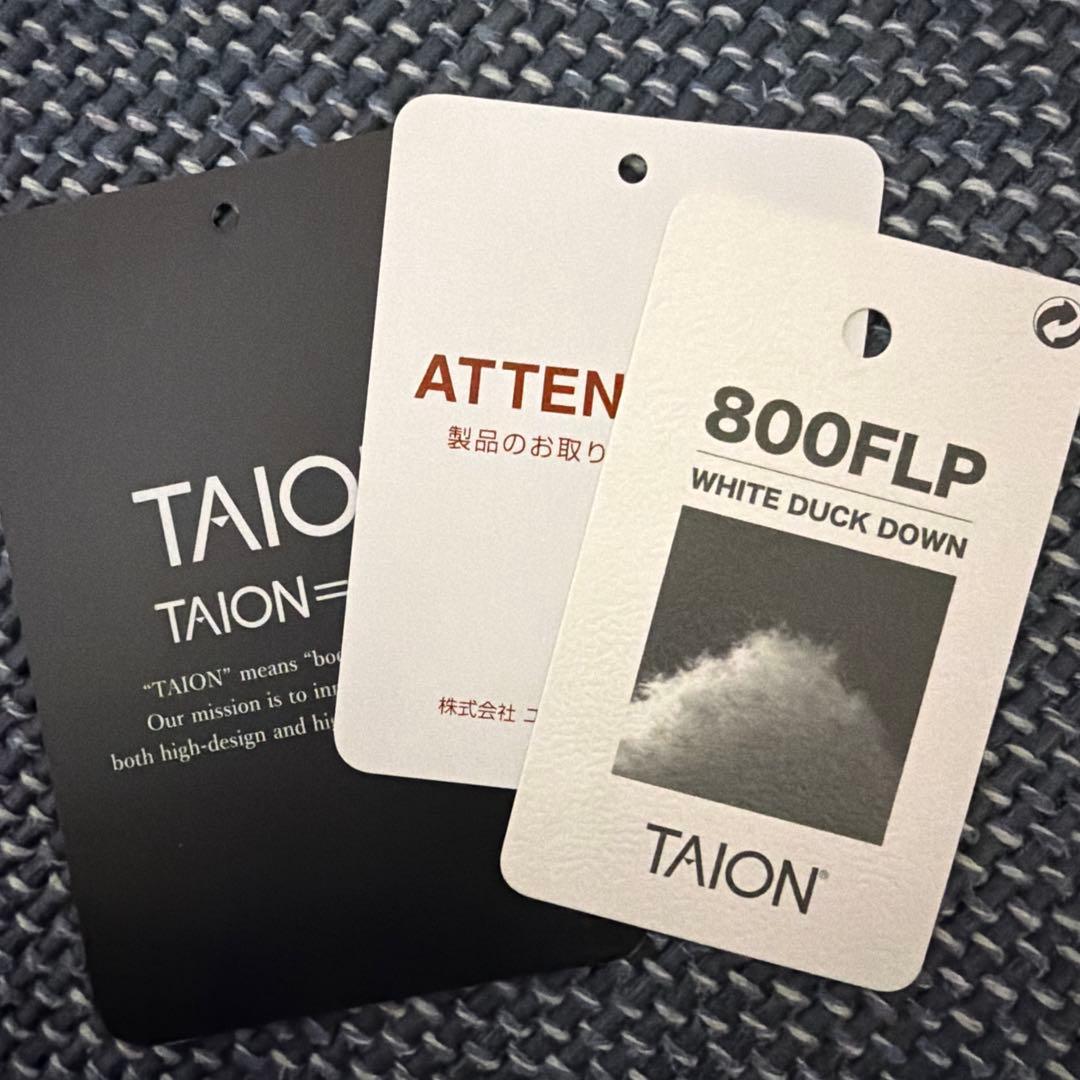 【別注】＜TAION×CITEN＞バルーンダウンブルゾンユニセックスM 即購入可