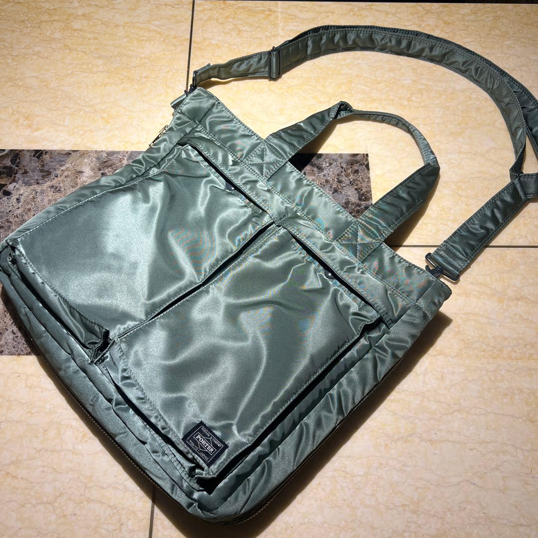 吉田カバンPORTER TANKERポーター タンカー2WAY拡張型トートバッグ